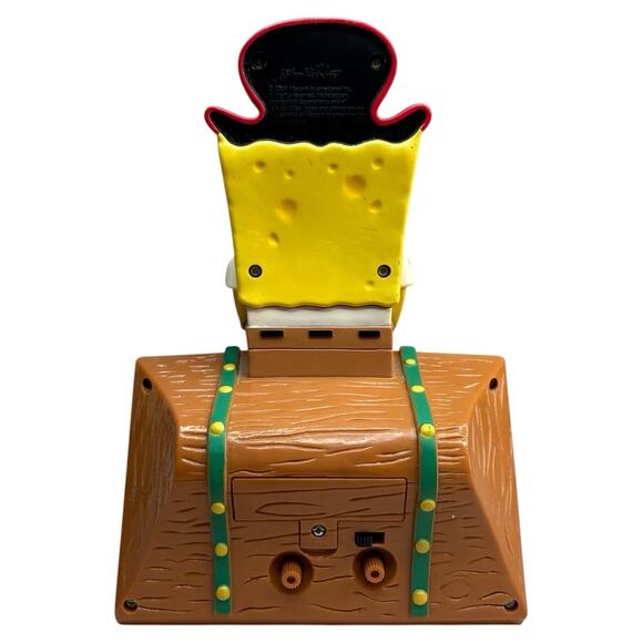 SpongeBob SquarePants Pirate Treasure Chest Clock & Bank 2006 CLOCK ONLY! READ! - Picture 13 of 16